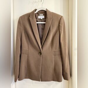 Calvin Klein Women's Tan Blazer